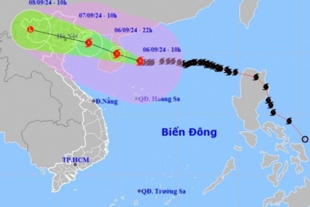 Thành ủy Hà Nội có công điện hỏa tốc ứng phó bão số 3