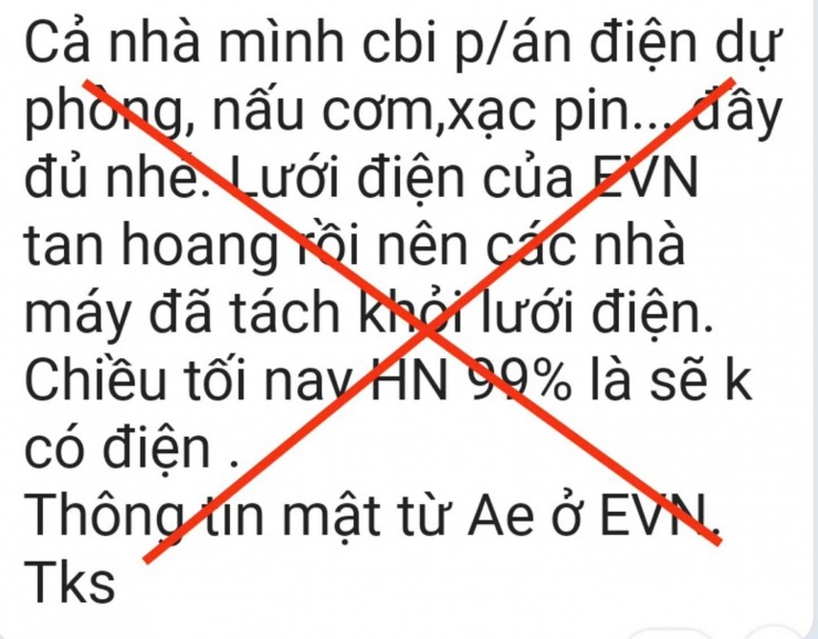 Những tin đồn thất thiệt lan tràn trên mạng.