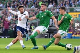 Video bóng đá Ireland - Anh: 26 phút định đoạt, đẳng cấp Rice - Grealish (Nations League)