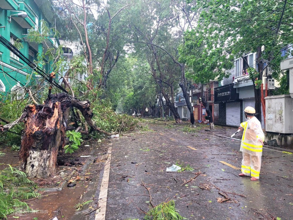 Cây đổ, tôn bay, một người tử vong trong gió bão - 18