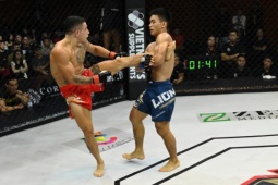 Võ sỹ Vịnh Xuân thất trận ở MMA Việt Nam, Ngọc Lượng "khóa chặt" đối thủ Brazil