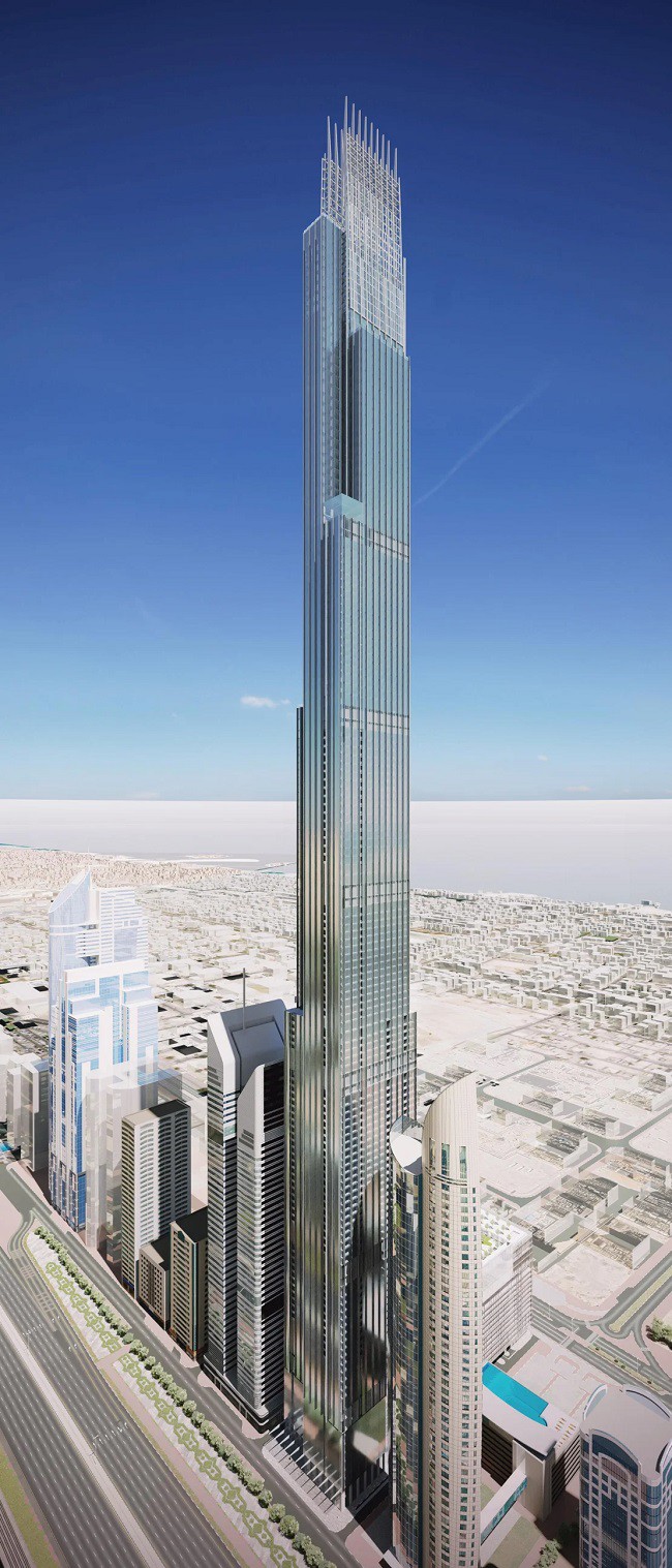 Tháp Burj Azizi của Dubai sẽ trở thành tòa nhà cao thứ hai thế giới