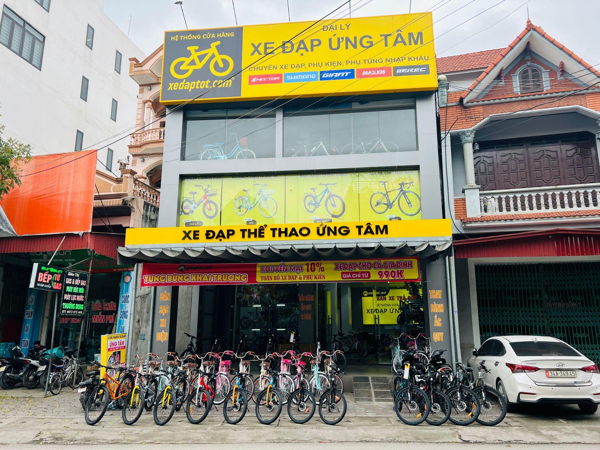 Ứng Tâm - một trong những Đại lý/Cửa hàng thương hiệu Xe Đạp Tốt tại Hải Dương