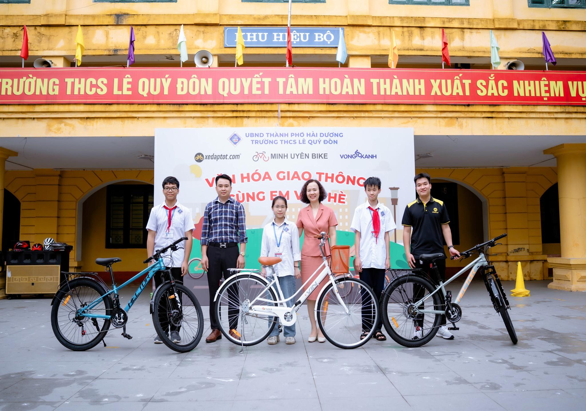 Đại lý Minh Uyên Bike với chương trình Văn hóa Giao thông kết hợp cùng Xedaptot.com