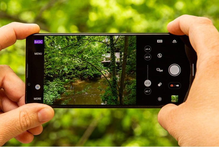 The shutter button was once present on Sony's Xperia photography phones.