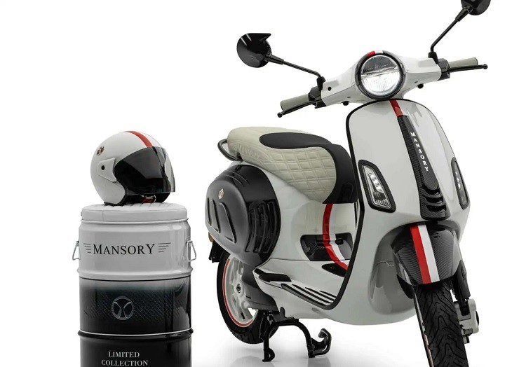 Xe điện Vespa Elettrica Monaco Edition chỉ giới hạn 99 chiếc trên thế giới - 2