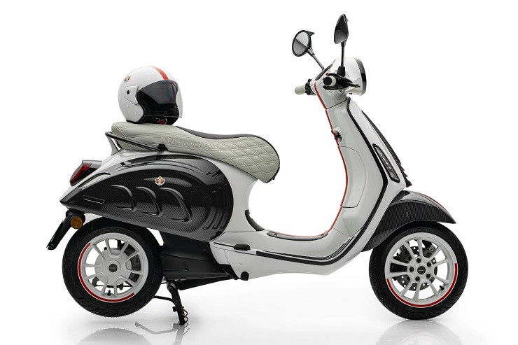 Xe điện Vespa Elettrica Monaco Edition chỉ giới hạn 99 chiếc trên thế giới - 7