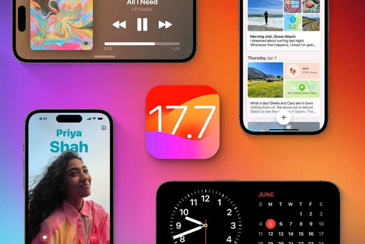 iOS 17.7 cũng xuất hiện cho mọi người nếu muốn tránh iOS 18.