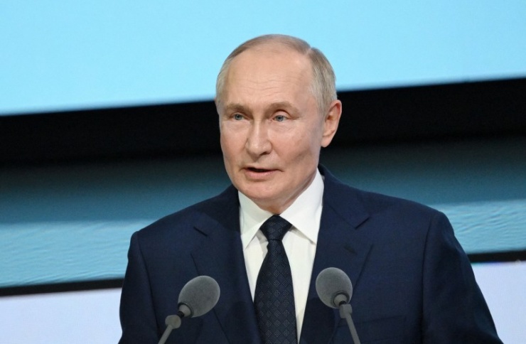 Tổng thống Vladimir Putin. Ảnh Reuters. 