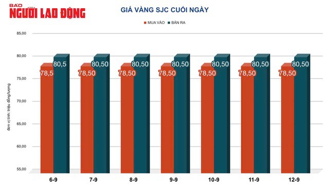 Giá vàng hôm nay 13-9: Tăng dựng đứng - 2