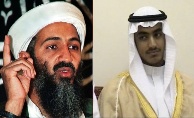 Con trai của trùm khủng bố Osama bin Laden, Hamza bin Laden, được cho là vẫn còn sống. Ảnh: The Mirror