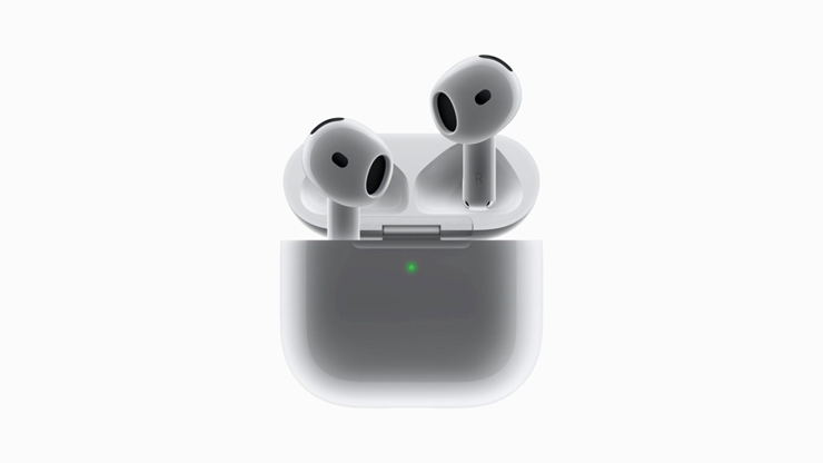 AirPods 4 use hidden touch buttons instead of physical buttons.