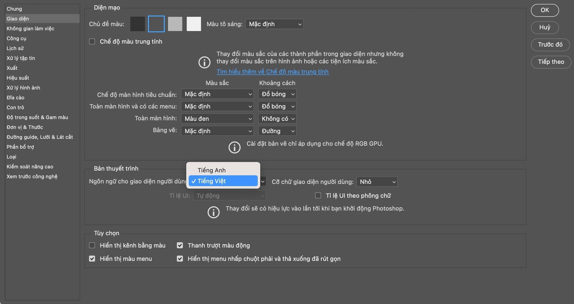 Adobe Photoshop chính thức hỗ trợ tiếng Việt, cách chuyển đổi đơn giản - 7