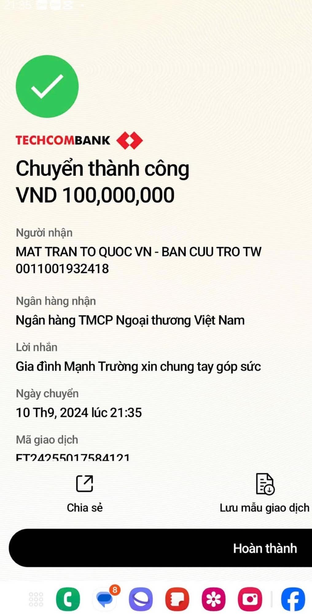 Phương Oanh và Mạnh Trường âm thầm chuyển khoản, Kiều Anh 2 lần đến vùng lũ - 2