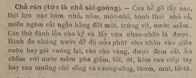 Sách dạy nấu ăn ''Ẩm thực tu tri'' xuất bản tại Hà Nội 1930.