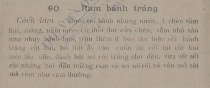 Sách 'Nữ công thường thức'' Huế 1930.