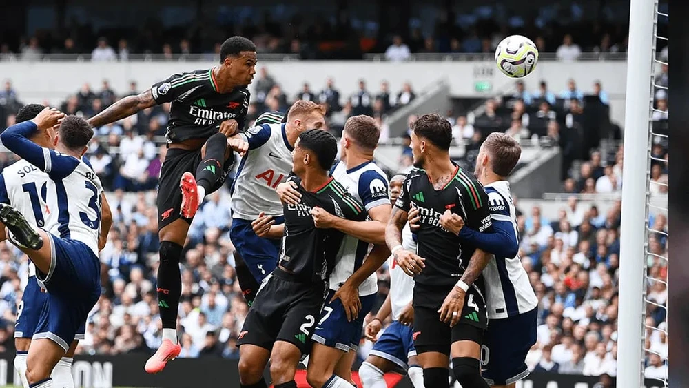 Arsenal đã đánh bại Tottenham ngay trên sân khách. Ảnh: GETTY.