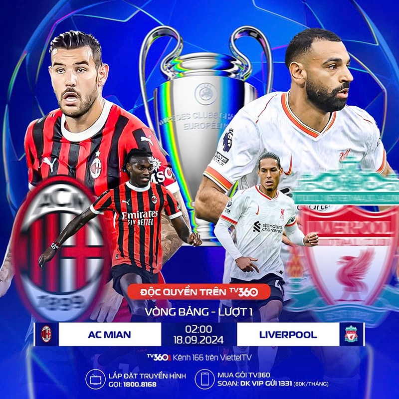 Hai gã khổng lồ của bóng đá châu Âu đã từng đối đầu trong hai trận chung kết Champions League vào các mùa giải 2005 và 2007, với mỗi đội giành được một chiến thắng, tạo nên thế cân bằng 1-1. Giờ đây, họ sẽ tái ngộ trong lượt trận mở màn vòng bảng mùa giải 2024-2025. Liệu ai sẽ vượt lên và khẳng định vị thế trong cuộc chạm trán lần này?