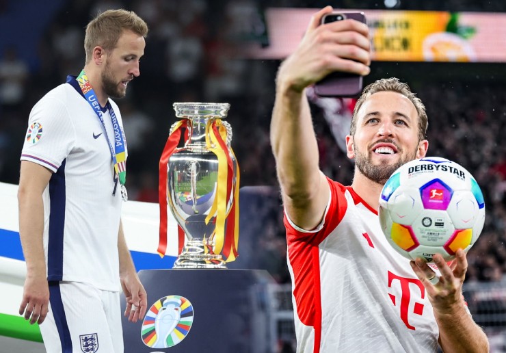 Harry Kane quên đi nỗi buồn&nbsp;EURO, để thi đấu bùng nổ ở giai đoạn đầu mùa 2024/25