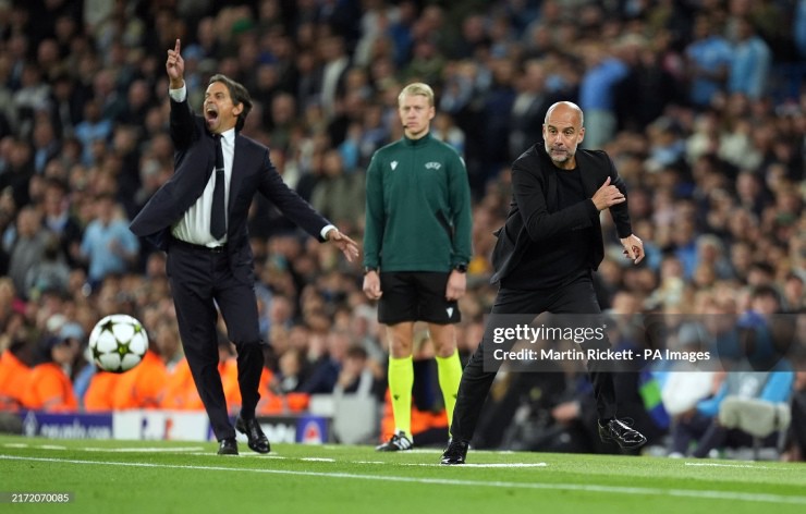 Pep bất lực trước những toan tính của Inzaghi