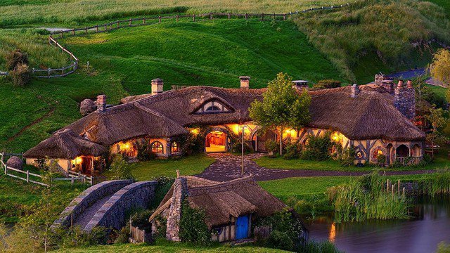 Làng Hobbit ở New Zealand. (Nguồn: Getty Images)