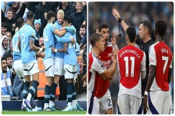 Nóng bảng xếp hạng Ngoại hạng Anh: Man City giật lại ngôi đầu, Arsenal tiếc nuối