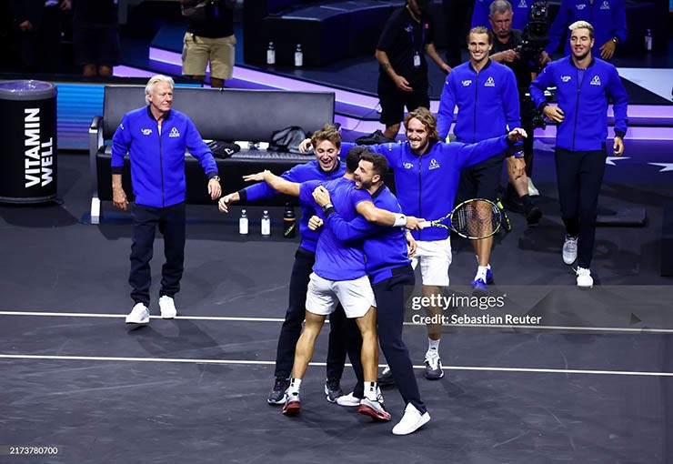 Video tennis Alcaraz - Fritz: Đẳng cấp “Tiểu Nadal”, đăng quang xứng đáng (Laver Cup) - 6