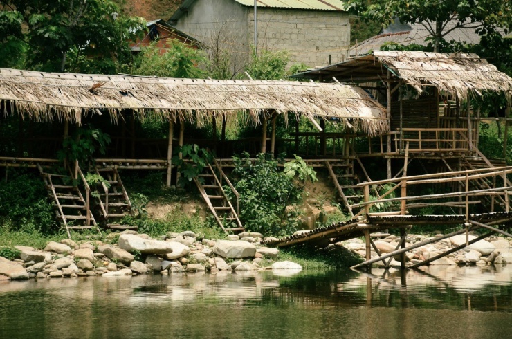 Cảnh vật yên bình.