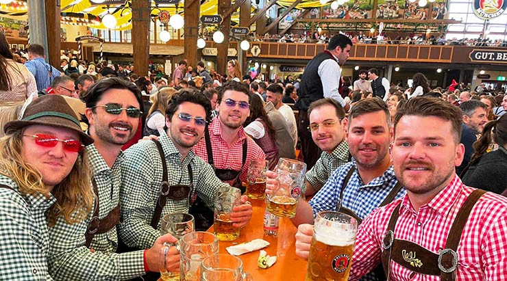 Lễ hội bia Oktoberfest đang diễn ra tại Munich