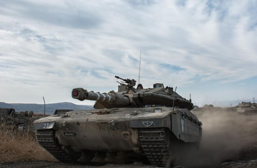 Xe tăng&nbsp;Merkava. Ảnh: IDF