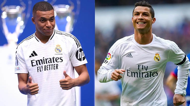 Mbappe có thể vượt qua thành tích trong mùa đầu của Ronaldo với Real Madrid