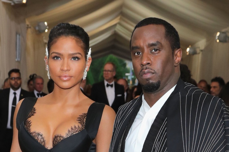 Diddy và bạn gái cũ Cassie. Ảnh: Getty Images.