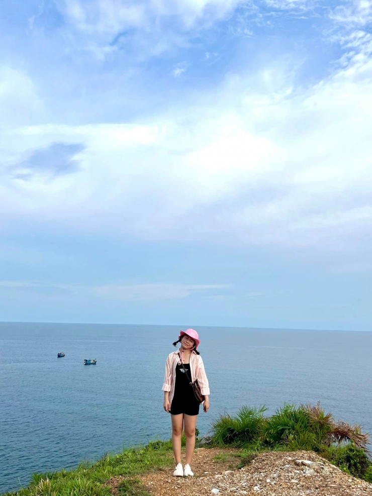 Không gia thoáng đãng ở Cô Tô.