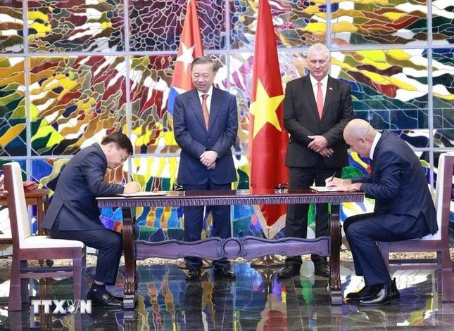 Lễ ký các văn kiện hợp tác Việt Nam - Cuba - 12