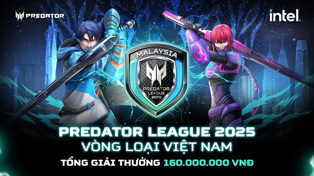 Giải đấu Predator League 2025 và vòng loại chính thức tại Việt Nam bắt đầu - 1