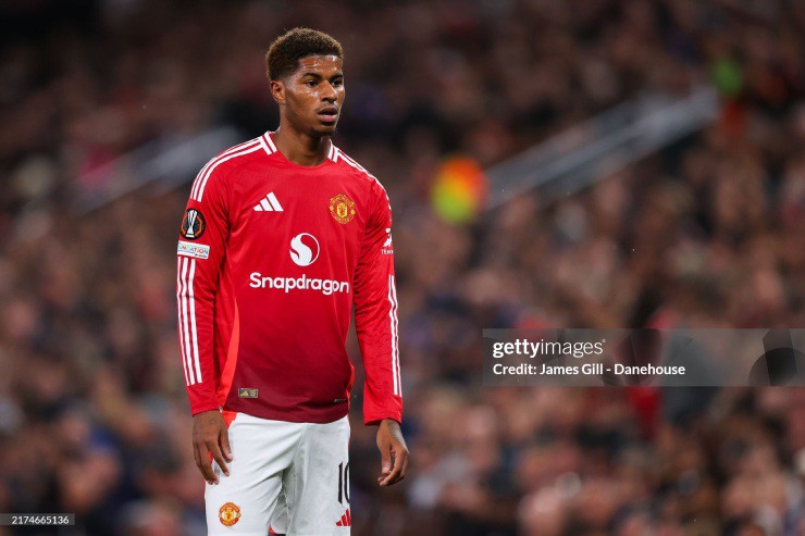 Rashford sa sút phong độ thảm hại