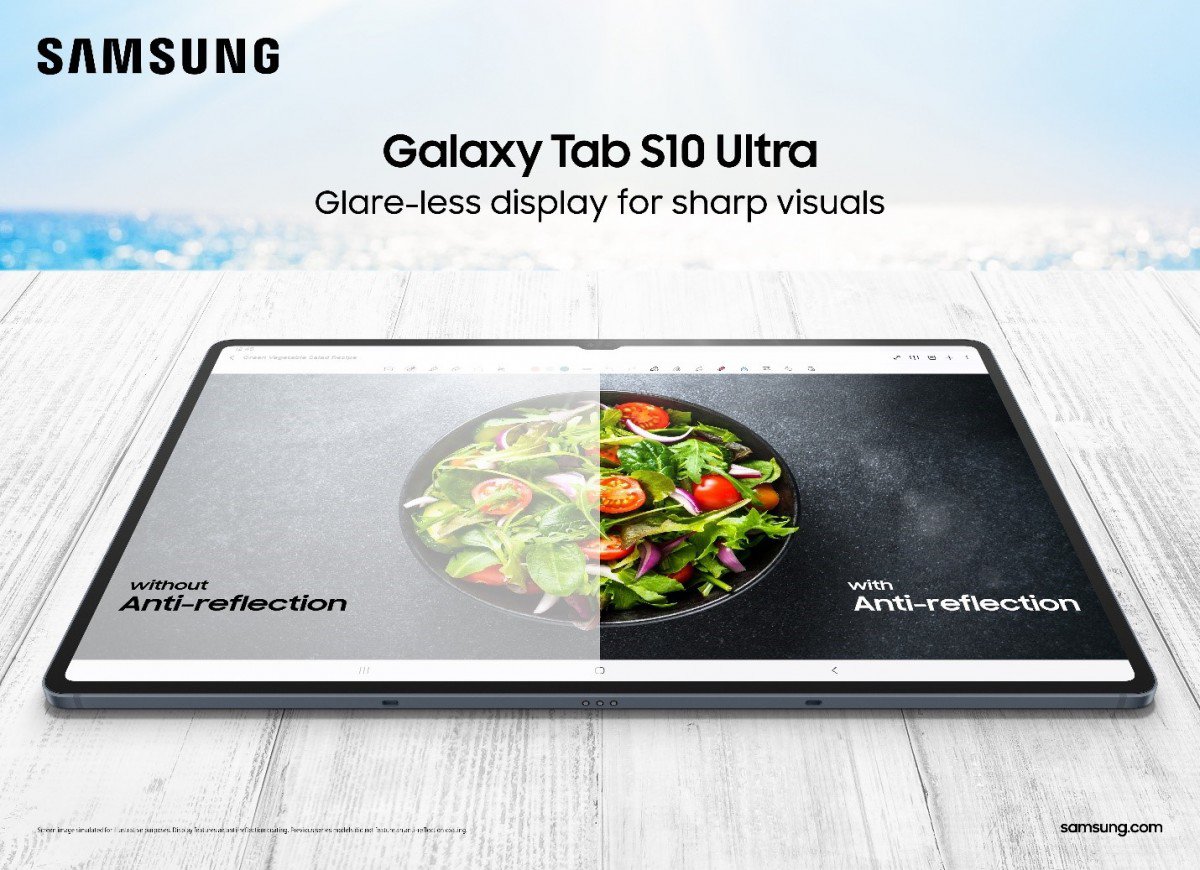 Galaxy Tab S10 Ultra có viên pin lớn và màn hình 