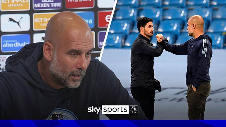 HLV Guardiola khó chịu với những phát ngôn của Arteta