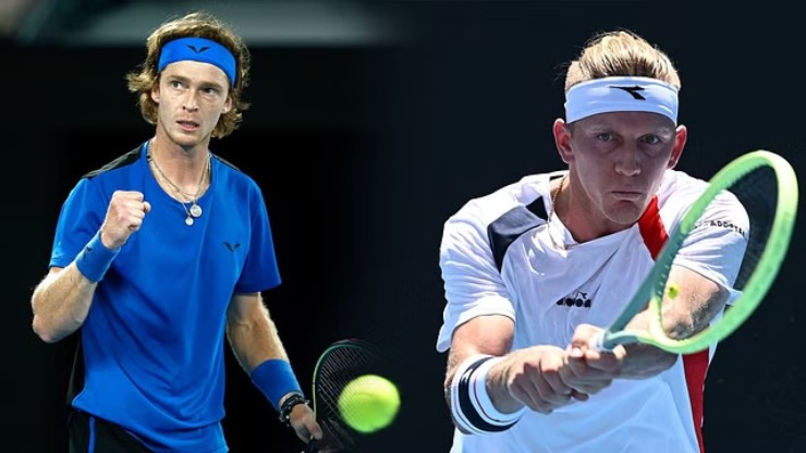 Rublev đối đầu với Fokina