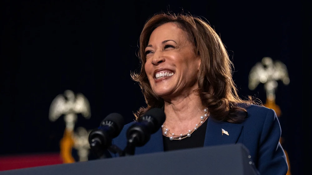 Phó Tổng thống Mỹ Kamala Harris. Ảnh: GETTY IMAGES