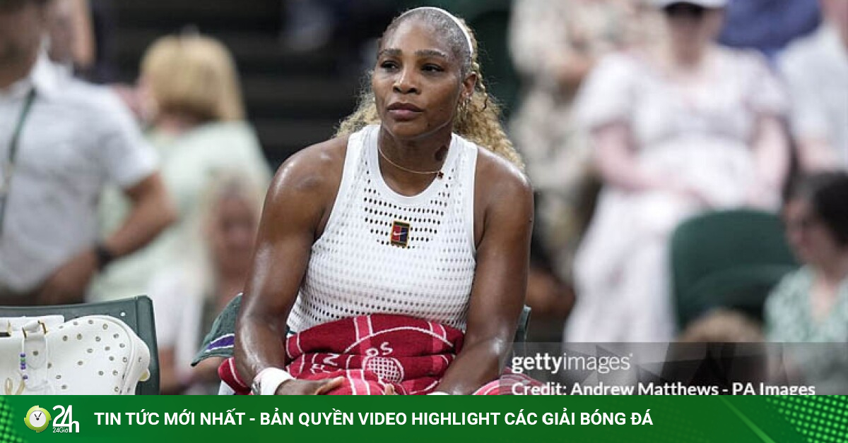 Nóng nhất thể thao sáng 2/7: Serena dễ lỡ trận đánh đôi Wimbledon với chị gái Venus