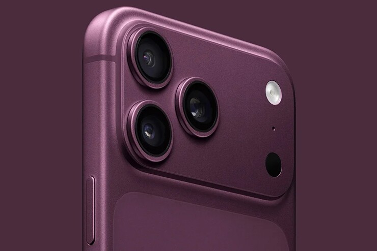 Hình ảnh render của iPhone 18 Pro màu Dark Cherry.