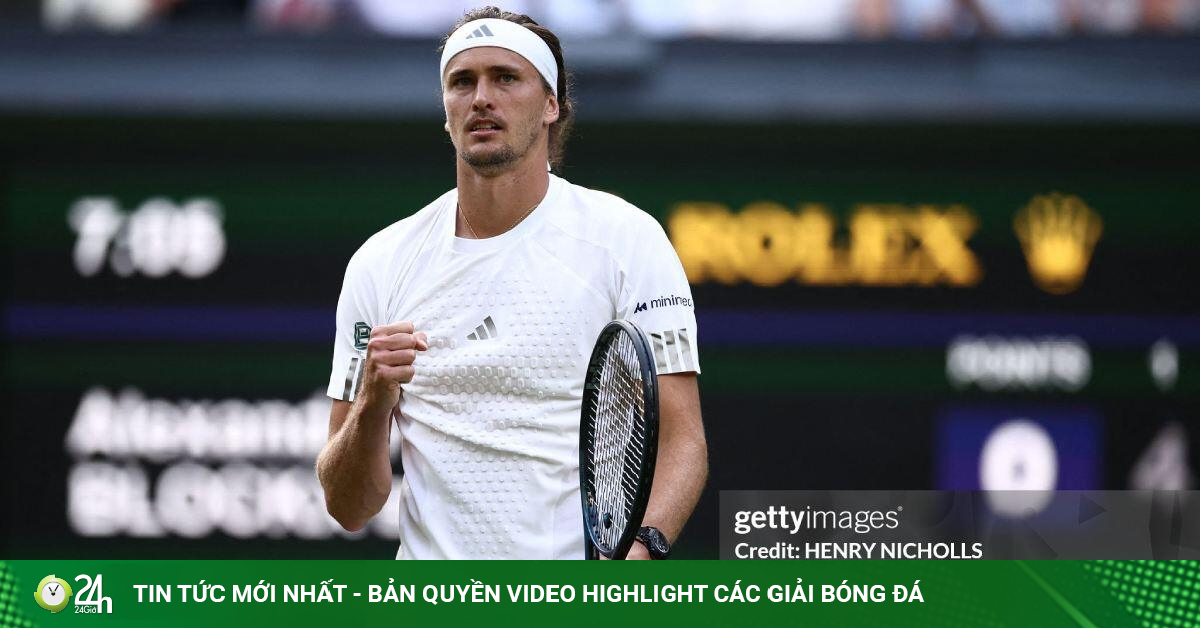 Video tennis Zverev - Blockx: 3 loạt tie-break định đoạt (Wimbledon)