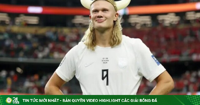 Haaland có thể chạm mốc 260 bàn cho ĐT Na Uy khi bằng tuổi Ronaldo?