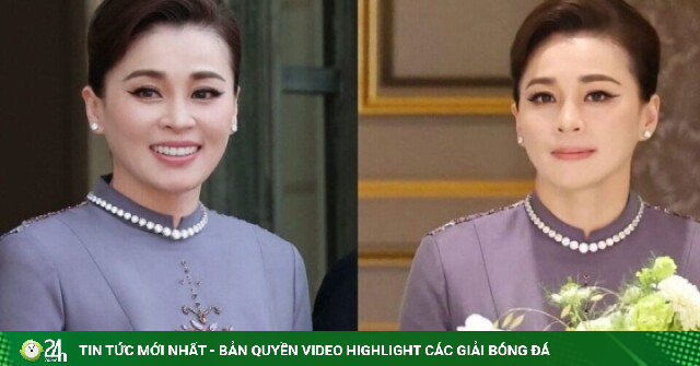Hoàng hậu Thái Lan tỏa sáng trong quốc yến ở Pháp