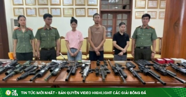 Triệt phá đường dây chế tạo vũ khí quân dụng quy mô lớn, thu giữ hàng trăm khẩu súng