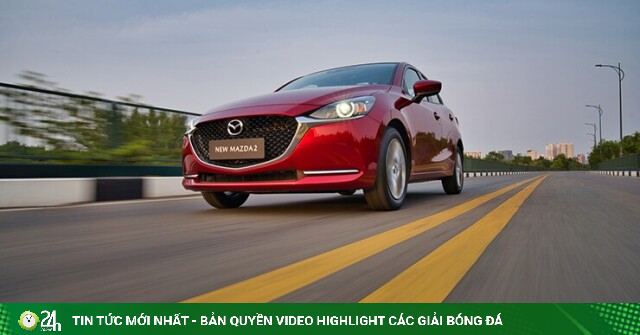 Giá xe Mazda2 niêm yết và lăn bánh tháng 7/2026