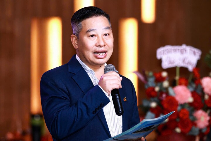 Ông Lương Quốc Huy (Tổng giám đốc SCTV) - thành viên ban tổ chức.