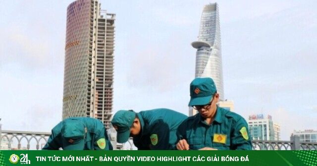 Trận địa pháo hoa sẵn sàng khai hỏa mừng 50 năm Thành phố mang tên Bác