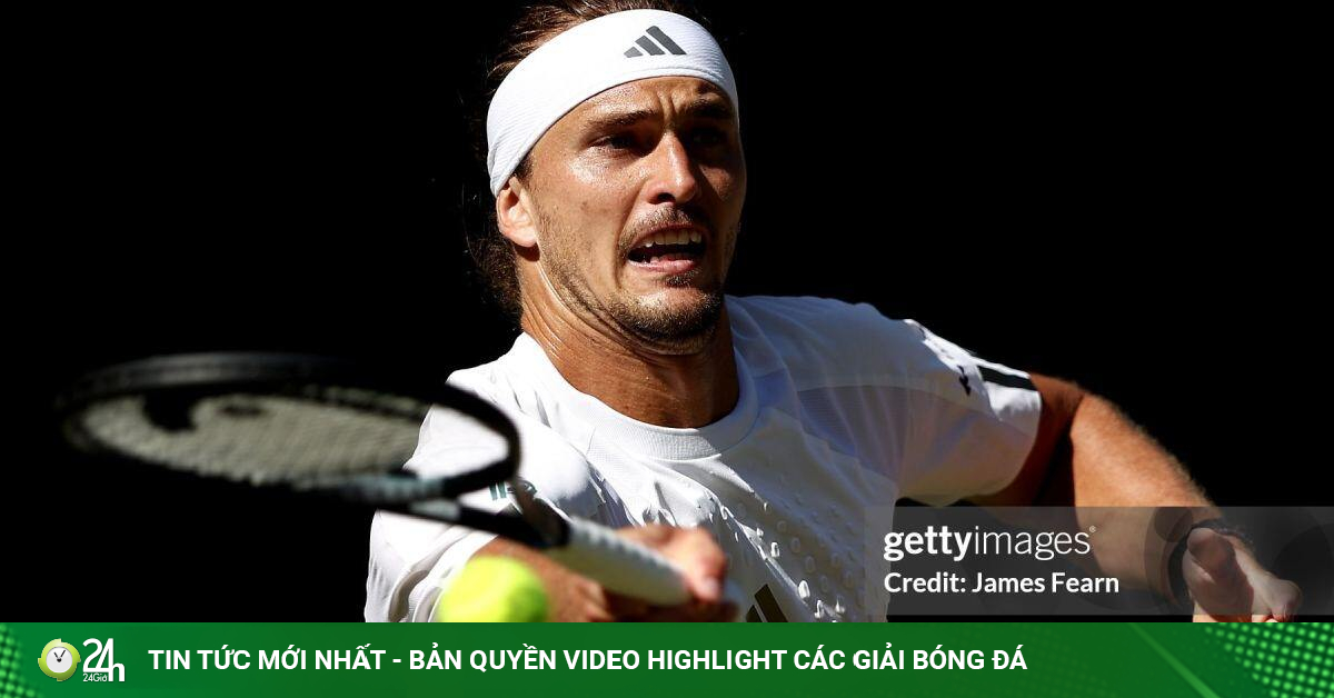 Video tennis Zverev - Royer: Áp đảo hoàn toàn, tie-break ấn định (Wimbeldon)